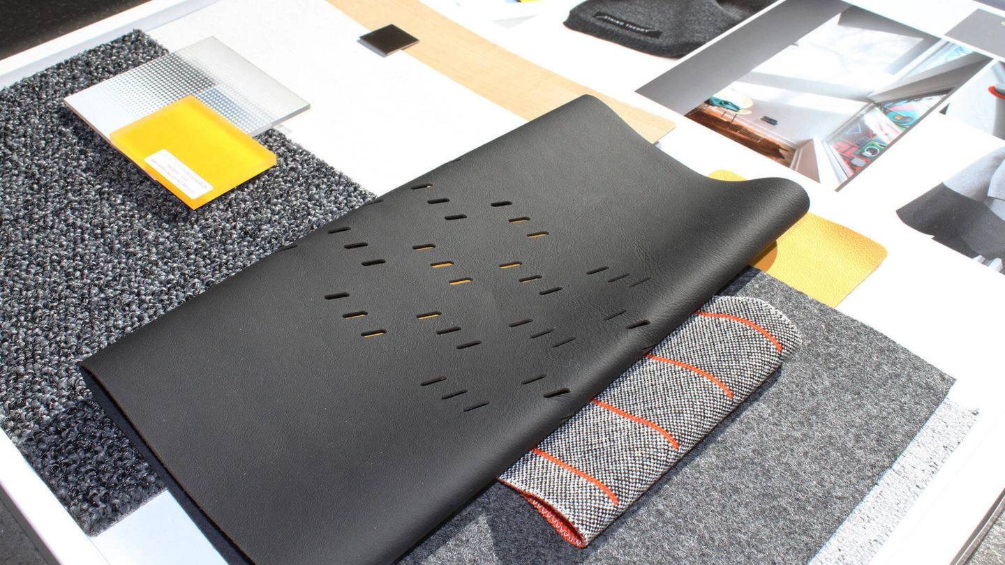 Materials for VIA Rail's carriage interiors